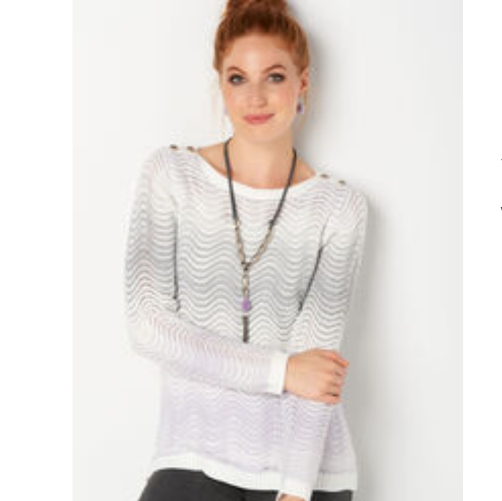 Christopher & Banks Long Sleeve Top